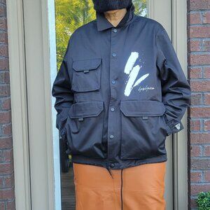 Yohji Yamamoto New Era Field Coach Jacket Black $1,240 Small New Era